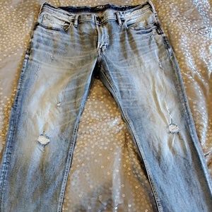 Mens silver Jean's hardly worn size 38x30